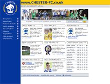 Tablet Screenshot of chester-city.co.uk